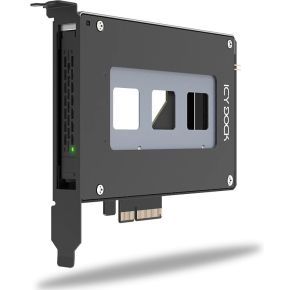 Icy box icy dock mb111vp b behuizing v 6 orig - ICY BOX MB111VP-B 1-poorts Opslagcontroller