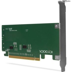 Icy box icy dock mb308a interfacekaart 6 orig - ICY BOX MB308A 2-poorts Opslagcontroller