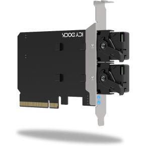 Icy box icy dock mb312m4p b interfacek 5 orig - Icy Dock ExpressSlot Core MB312M4P-B wisselframe M.2-adapterkaart
