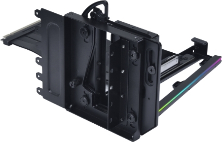 Lian li vertical gpu bracket v4 riser 7227826 3 orig - Lian Li Vertical GPU Bracket Kit PCIe 5.0 Verticale GPU-beugel (zwart)