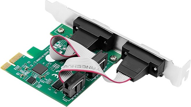 Logilink pc0031 pci express 2x seriele 3 orig - Logilink PC0031 Seriële kaart