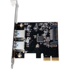 Logilink pc0080 2 orig - Logilink PC0080 2-poorts USB-kaart
