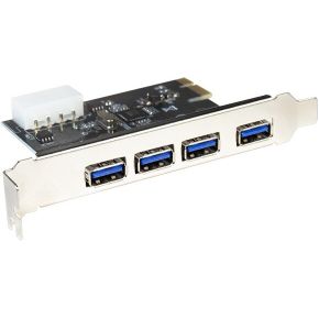 Logilink usb 3 0 controler 5 orig - LogiLink USB 3.0 Controler 4-poorts USB-kaart