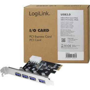 Logilink usb 3 0 controler 7 orig - LogiLink USB 3.0 Controler 4-poorts USB-kaart