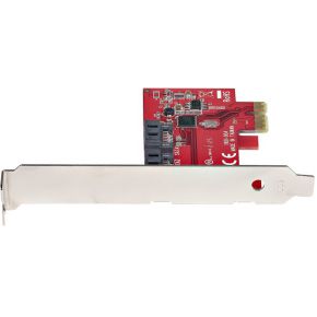 Startech com 2p6g sata card interfaceka 3 orig - StarTech.com 2P6G-PCIE-SATA-CARD 2-poorts Opslagcontroller
