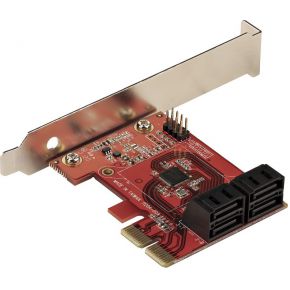 Startech com 4 port sata kaart pci 2 orig - StarTech.com 4P6G-PCIE-SATA-CARD 4-poorts Opslagcontroller