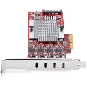 Startech com 4 port usb c kaart 3 orig - StarTech.com P10Q4C-USB-CARD USB-kaart