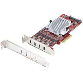 Startech com 4 port usb c kaart 7240174