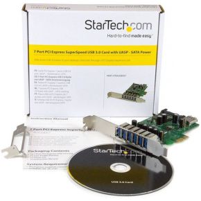 Startech com 7 poorts pci express usb 4 orig - StarTech.com PEXUSB3S7 7-poorts USB-kaart