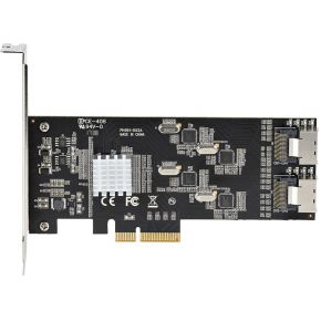 Startech com 8 port sata kaart pci 2 orig - StarTech.com 8P6G-PCIE-SATA-CARD 8-poorts Opslagcontroller