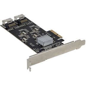 Startech com 8 port sata kaart pci 3 orig - StarTech.com 8P6G-PCIE-SATA-CARD 8-poorts Opslagcontroller