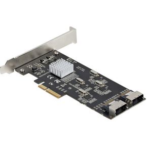 Startech com 8 port sata kaart pci 7 orig - StarTech.com 8P6G-PCIE-SATA-CARD 8-poorts Opslagcontroller