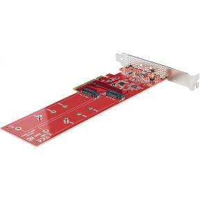 Startech com dual m 2 pci express 2 orig - StarTech.com DUAL-M2-PCIE-CARD-B M.2-adapterkaart