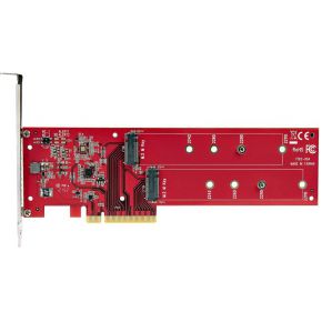 Startech com dual m 2 pci express 5 orig - StarTech.com DUAL-M2-PCIE-CARD-B M.2-adapterkaart