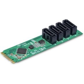 Startech com m 2 naar 4 port