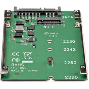 Startech com m 2 ngff ssd naar 2 orig - StarTech.com SAT32M225 M.2-adapterkaart
