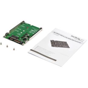 Startech com m 2 ngff ssd naar 4 orig - StarTech.com SAT32M225 M.2-adapterkaart