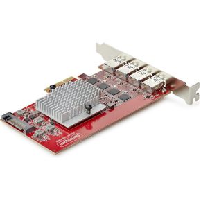 Startech com p10q4a usb card interfacek 2 orig - StarTech.com P10Q4A-USB-CARD 4-poorts USB-kaart