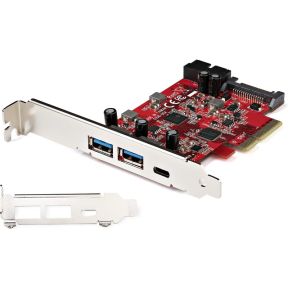 Startech com pexusb312a1c1h interfaceka 3 orig - StarTech.com PEXUSB312A1C1H 2-poorts USB-kaart