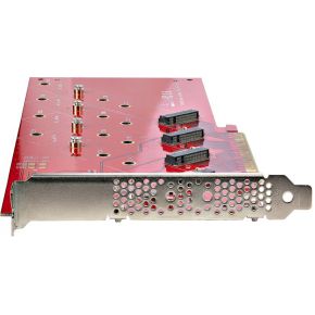 Startech com quad m2 card b interfaceka 3 orig - StarTech.com QUAD-M2-PCIE-CARD-B M.2-adapterkaart
