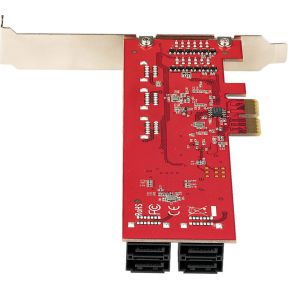 Startech com sata kaart 10 port sata 5 orig - StarTech.com 10P6G-PCIE-SATA-CARD 10-poorts Opslagcontroller