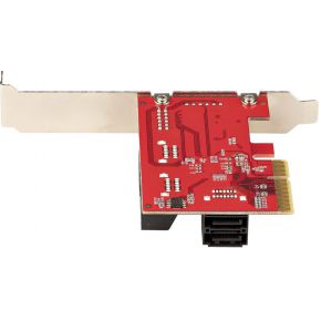 Startech com sata kaart 6 port sata 6 orig - StarTech.com 6P6G-PCIE-SATA-CARD 6-poorts Opslagcontroller
