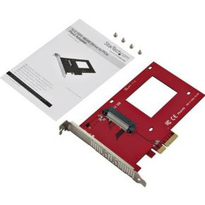 Startech com u 2 naar adapter voor 6 orig - StarTech.com U.2 naar PCIe adapter voor 2.5 1-poorts Opslagcontroller
