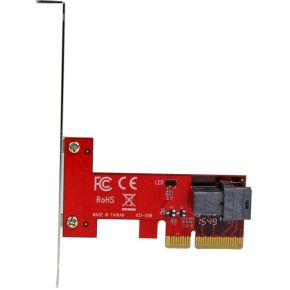 Startech com x4 pci express naar sff 2 orig - StarTech.com x4 PCI Express naar SFF-8643 1-poorts Opslagcontroller