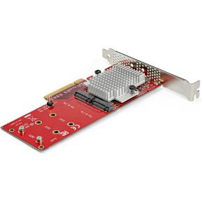 Startech com x8 dubbele m 2 ssd 2 orig - StarTech.com PEX8M2E2 M.2-adapterkaart