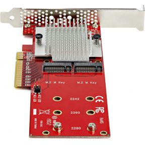 Startech com x8 dubbele m 2 ssd 4 orig - StarTech.com PEX8M2E2 M.2-adapterkaart