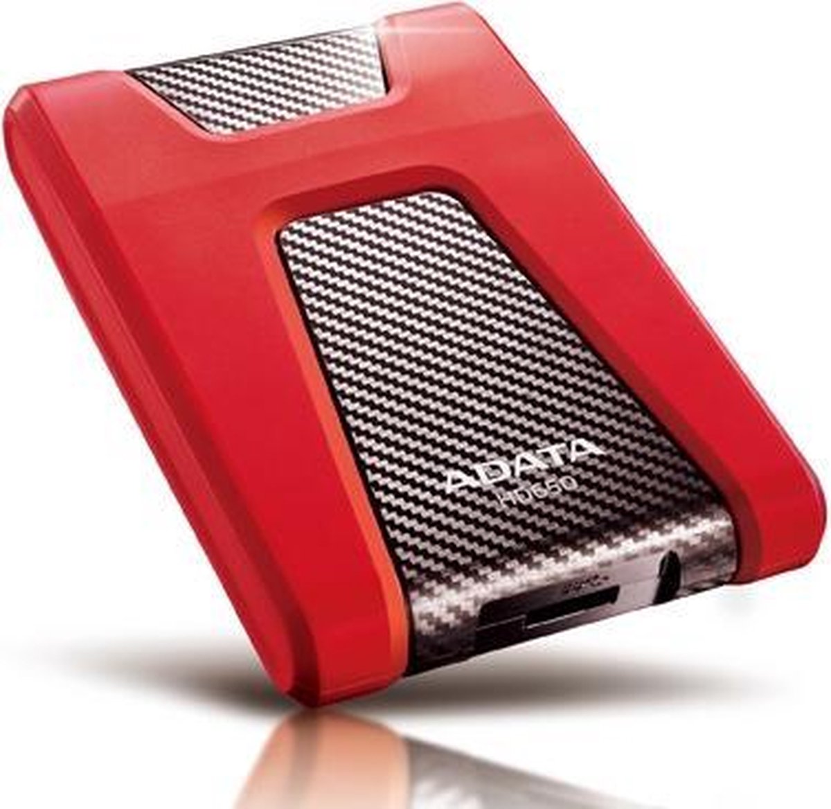 HD650 1TB Rugged Portable Hard Drive Rood - afbeelding 3