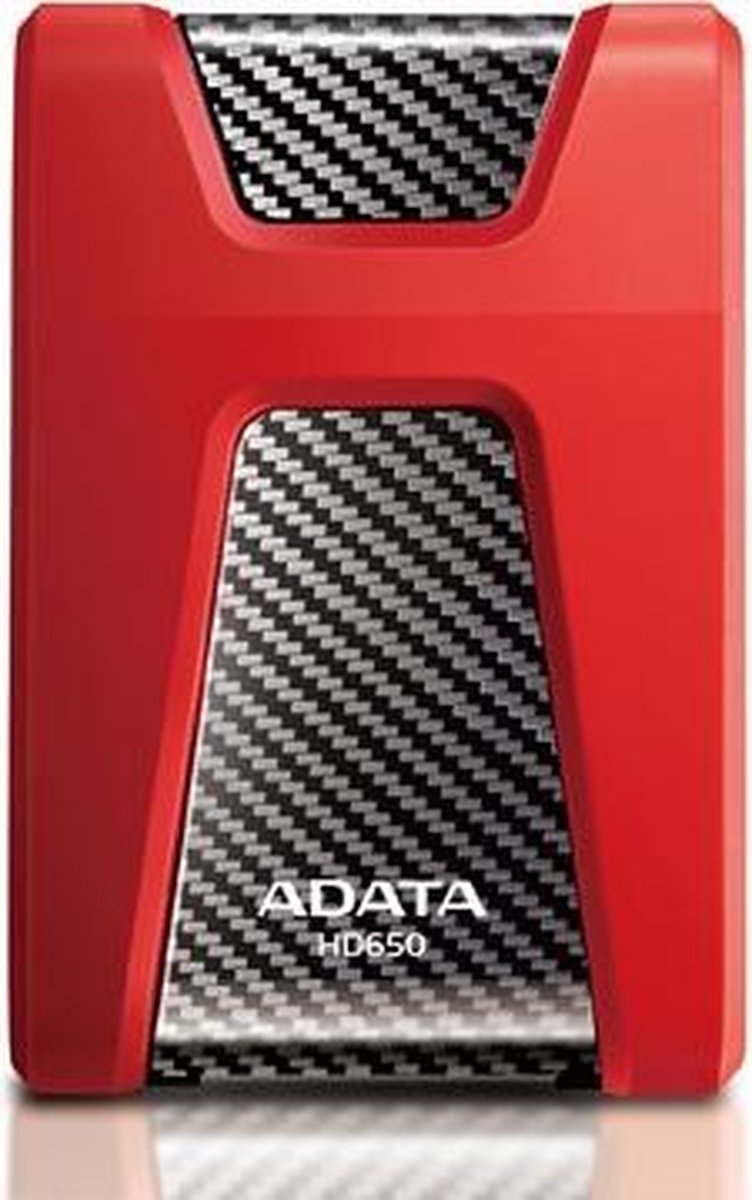 HD650 1TB Rugged Portable Hard Drive Rood - afbeelding 4