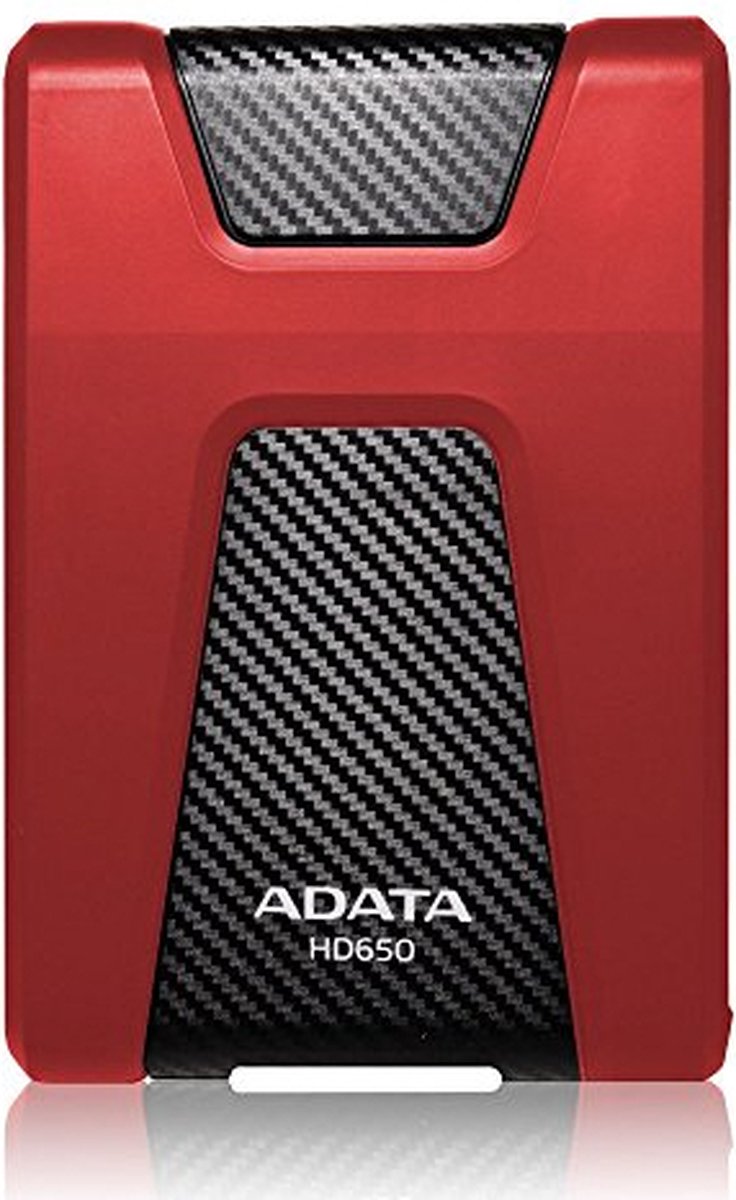 HD650 1TB Rugged Portable Hard Drive Rood - afbeelding 6