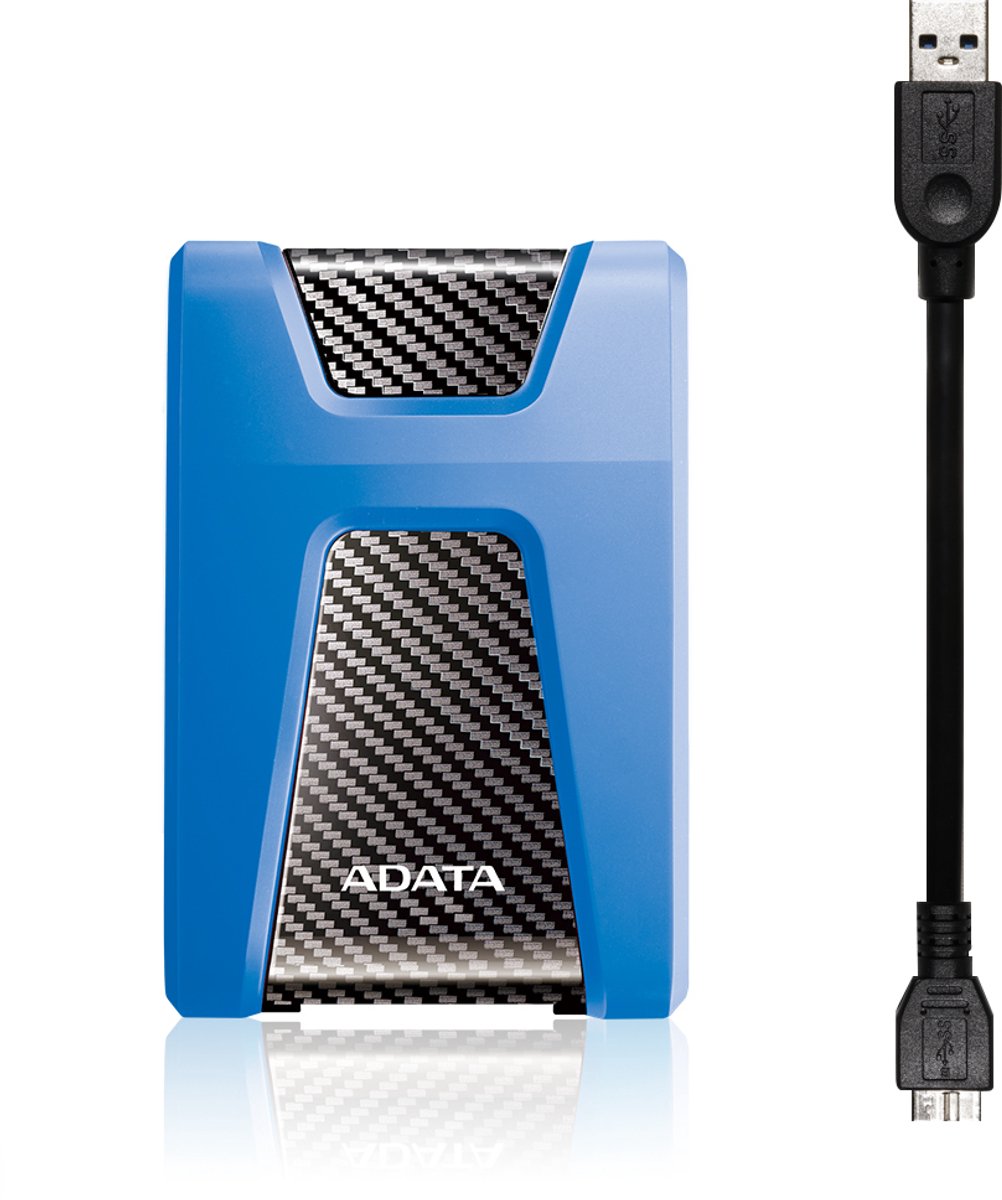 Adata Dashdrive Durable Hd650 - Externe Harde Schijf - 1 Tb Blauw externe opslag - afbeelding 6