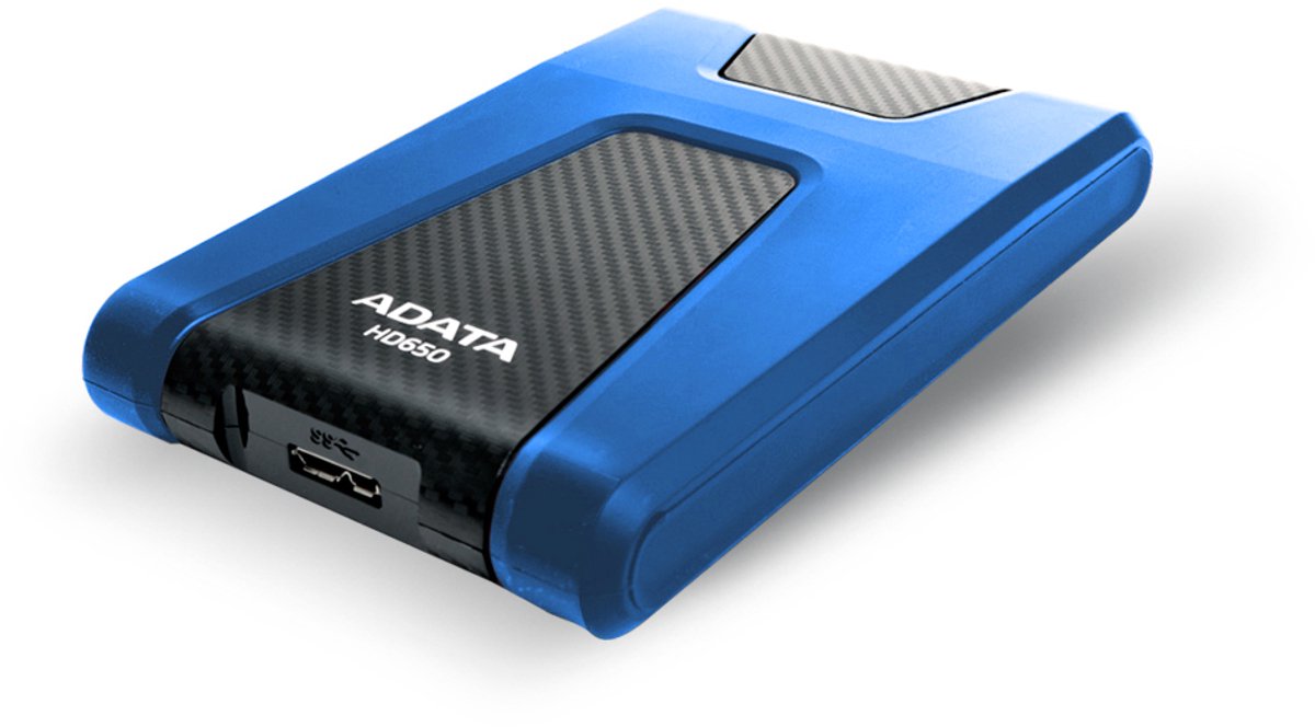 Adata Dashdrive Durable Hd650 - Externe Harde Schijf - 1 Tb Blauw externe opslag - afbeelding 7