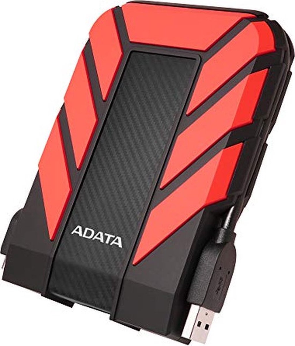Adata Dashdrive Durable Hd710 Professional - Externe Harde Schijf - 1 Tb Rood externe opslag - afbeelding 2