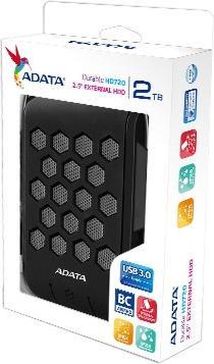 DashDrive Durable HD720 Externe Harde Schijf 2 Tb Zwart - afbeelding 2