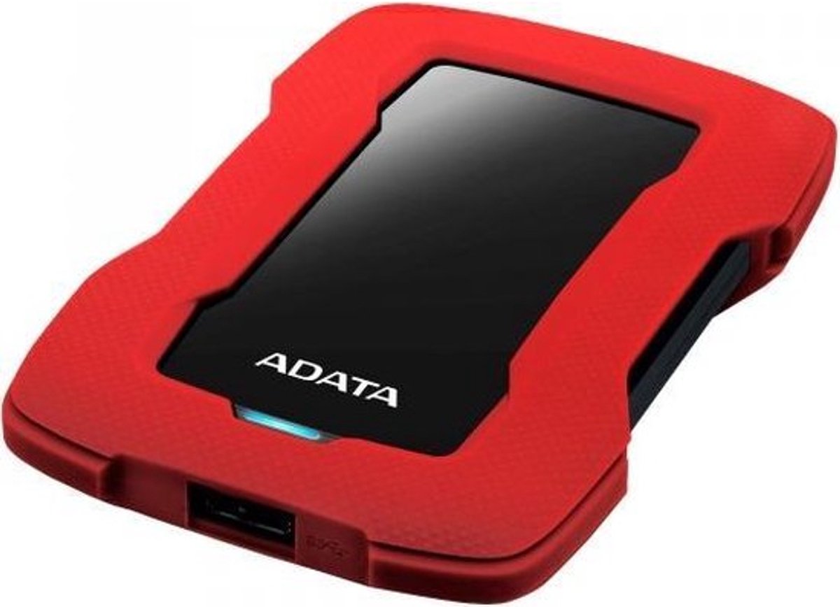 Adata Hd330 1Tb Externe Harde Schijf - Rood externe opslag - afbeelding 3