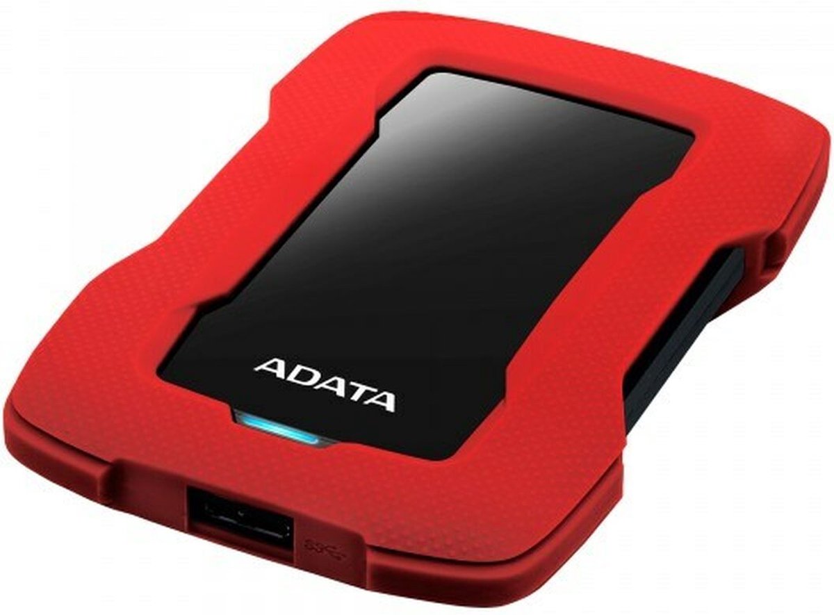 Adata Hd330 2Tb Externe Harde Schijf - Rood externe opslag - afbeelding 3