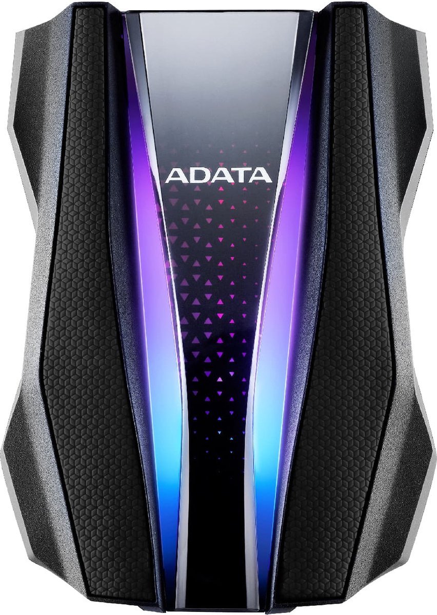ADATA Adata Durable Hd770G - Externe Harde Schijf - 1Tb - Rgb Verlichting - Ip68 Waterdicht - Zwart