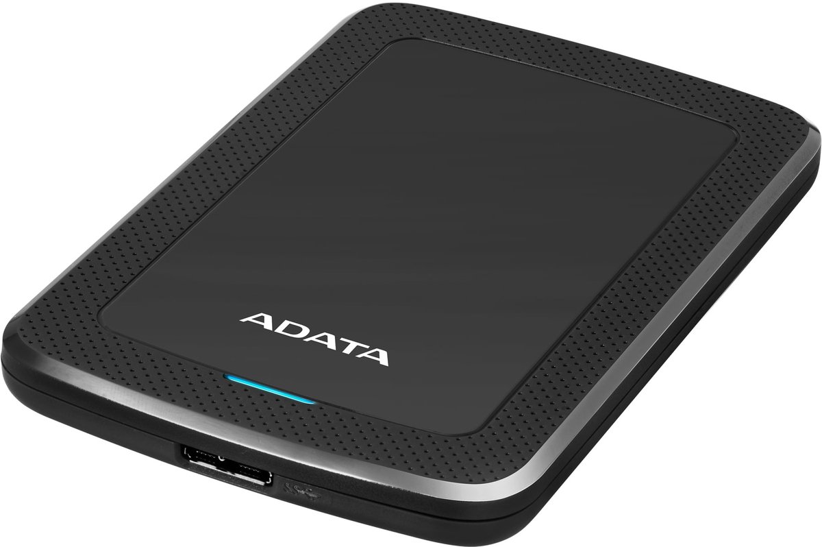 Adata Hv300 Externe Harde Schijf 1Tb - Zwart externe opslag - afbeelding 3