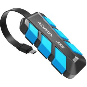 SC740 500GB USB 3.2 Gen 2 External SSD Zwart/Blauw - afbeelding 4