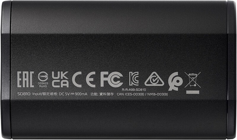 Adata se810 1tb ssd extern 1 tb 2 orig - Adata SD810 USB-C 3.2 Gen 2x2 Portable Zwart 1TB Externe SSD (Black)