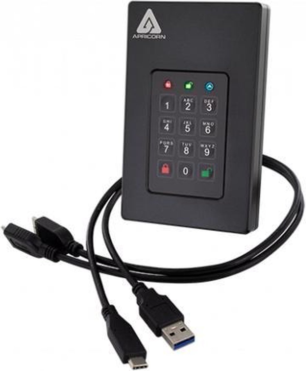 Apricorn Apricorn Aegis Fortress Fips Level 3 - Externe Hdd - 4Tb