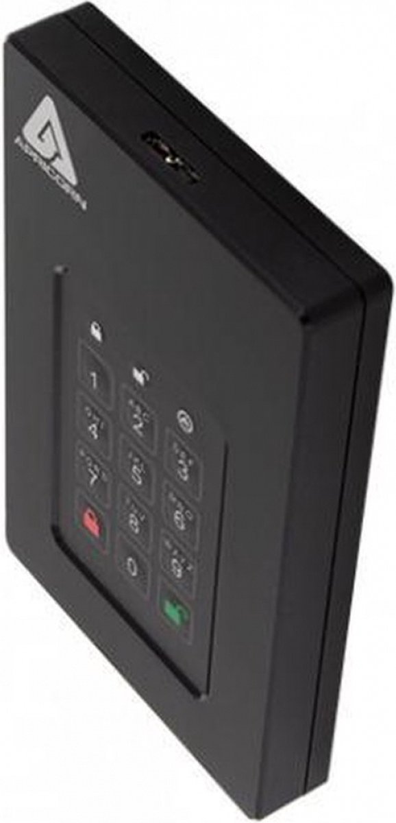 Apricorn Aegis Fortress Fips Level 3 - Externe Hdd - 2Tb externe opslag - afbeelding 2