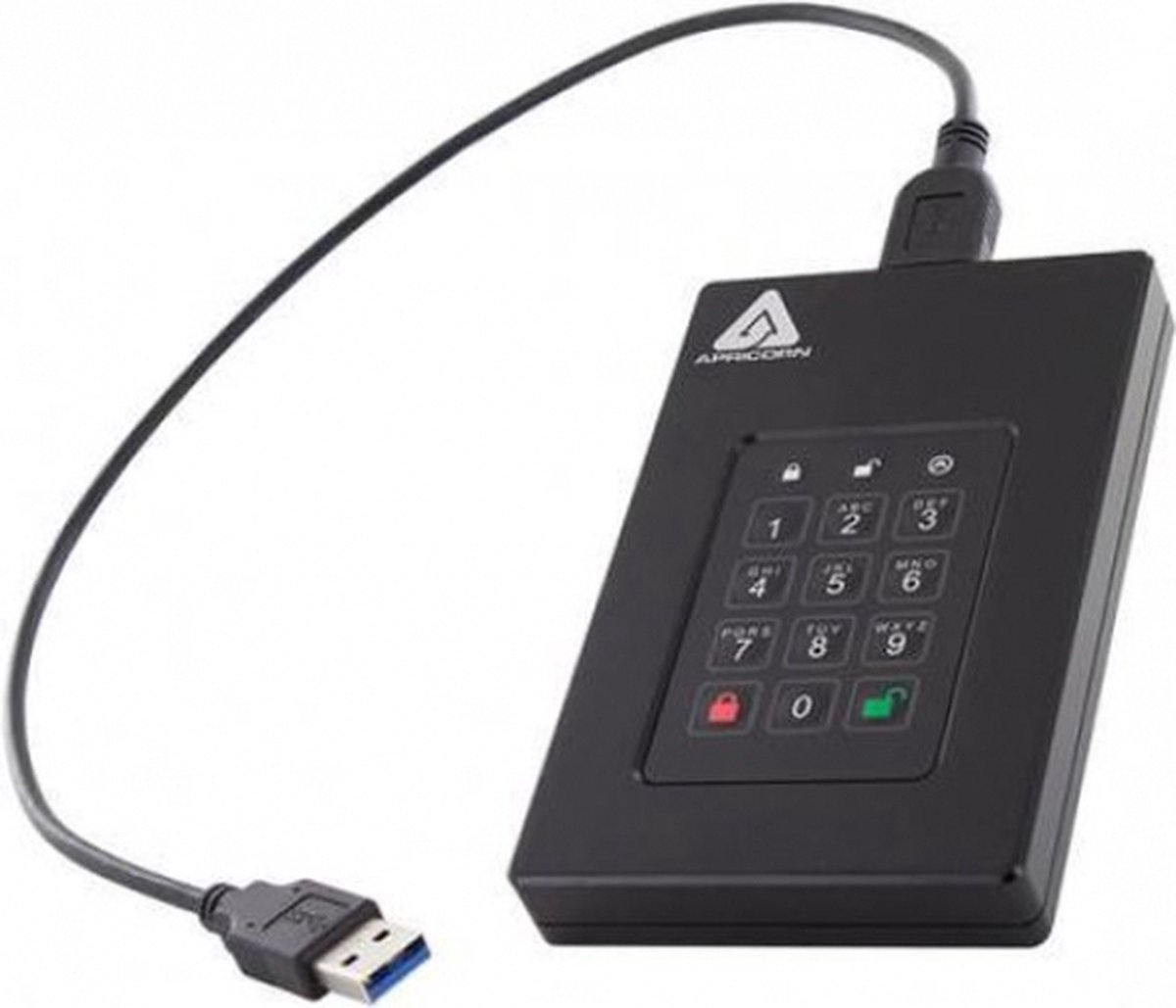 Apricorn Aegis Fortress Fips Level 3 - Externe Hdd - 2Tb externe opslag - afbeelding 3