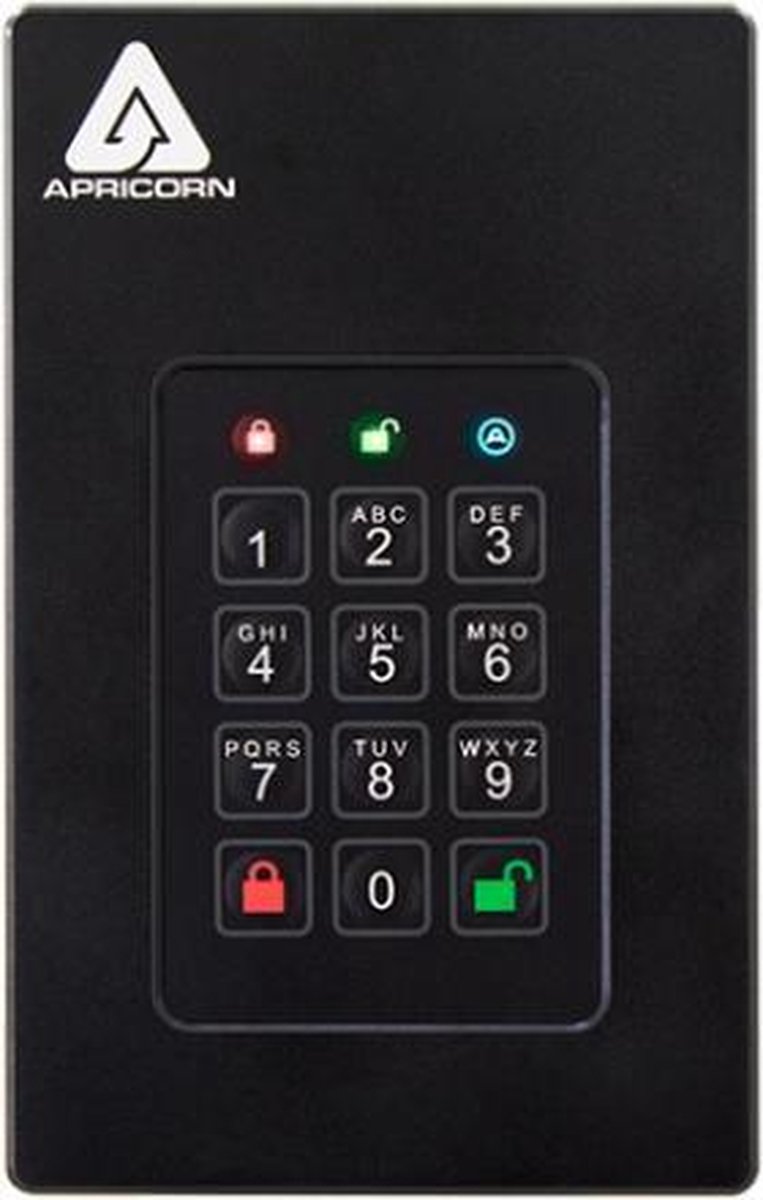 Apricorn Aegis Fortress Fips Level 3 - Externe Hdd - 500Gb externe opslag - afbeelding 5