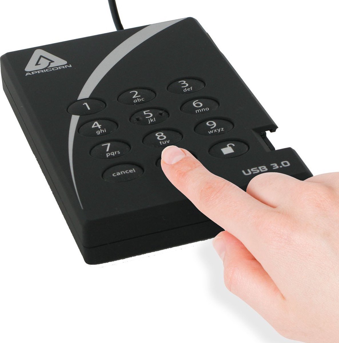 Apricorn Padlock 1Tb Usb 3.0 externe opslag - afbeelding 3