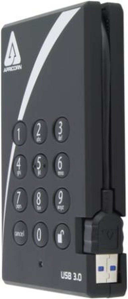 Apricorn Padlock 500Gb Usb 3.0 externe opslag - afbeelding 4