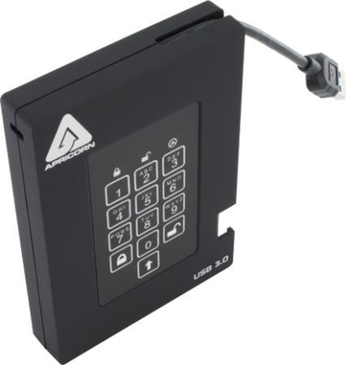 Apricorn Padlock Fortress - Fips Validated, 2Tb Usb 3.0 externe opslag - afbeelding 5